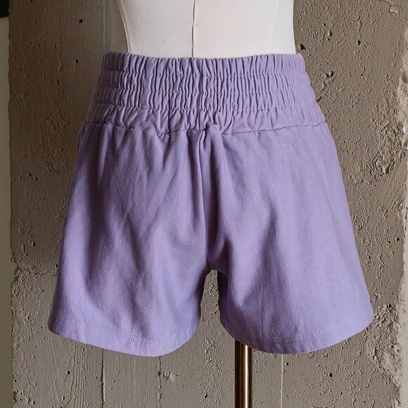 NWOT Talentless Lilac/Lavender/Purple High Rise Loose Fit 3" Shorts - Picture 4 of 7